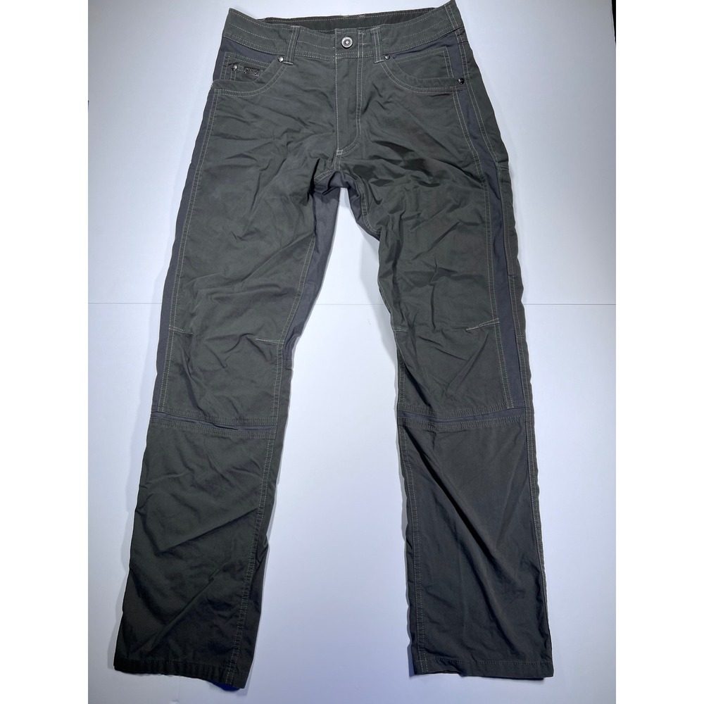 KUHL Radikl Pants‎ Mens 30x32 Charcoal Grey Hiking Technical Exoskeleton 0653
